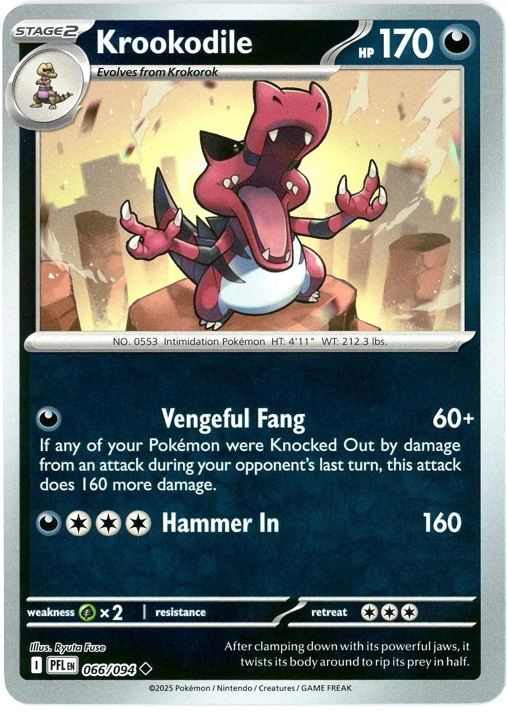 Krookodile [Reverse Holo]